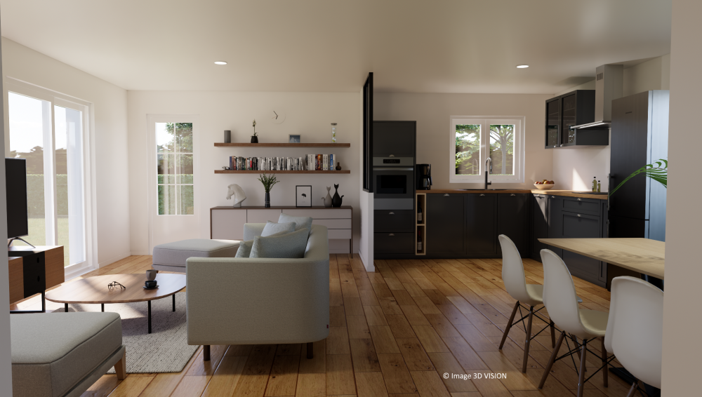 Exemple aménagement intérieur